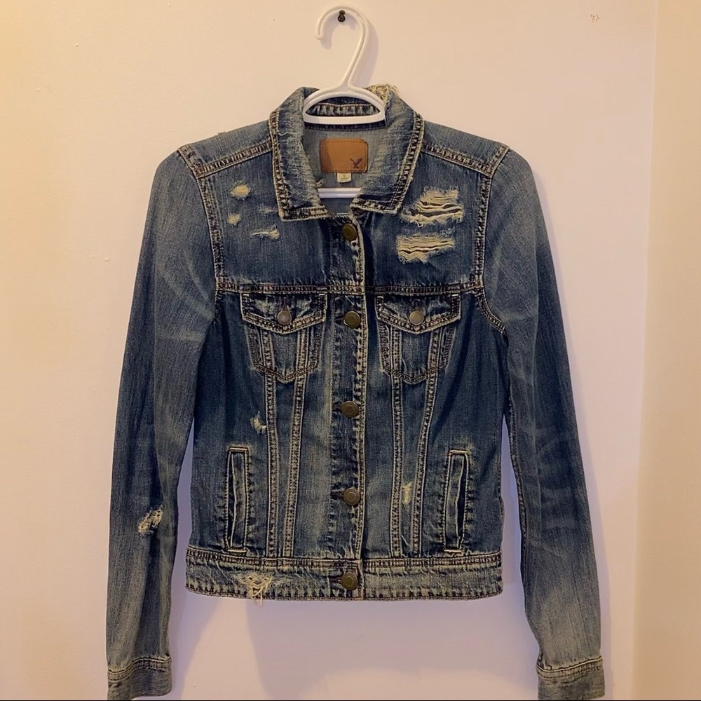 American Eagle Jean Jacket XS
